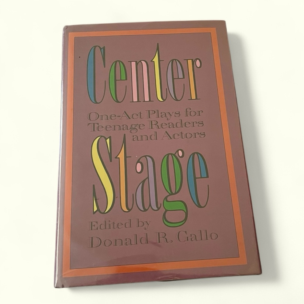 Center Stage One-Act Plays for Teens Book
